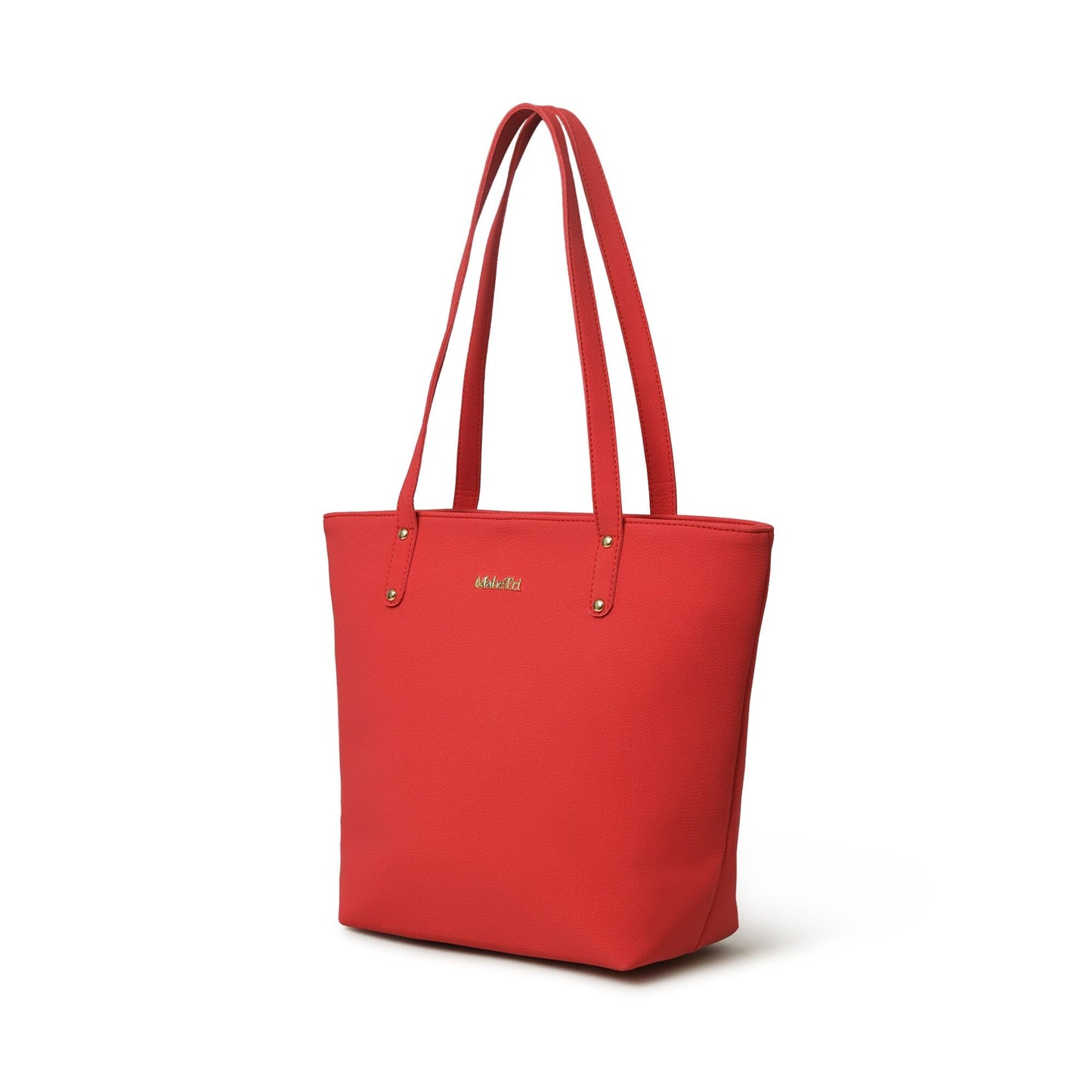 Era Vegan Leather Tote - Coral Red - Concordia Style Boutique
