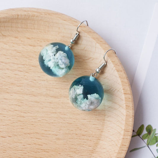 SKY GLOBE EARRINGS (PAIR) - Concordia Style Boutique