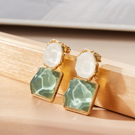 GLEAM GEOMETRIC EARRINGS (PAIR) - Concordia Style Boutique