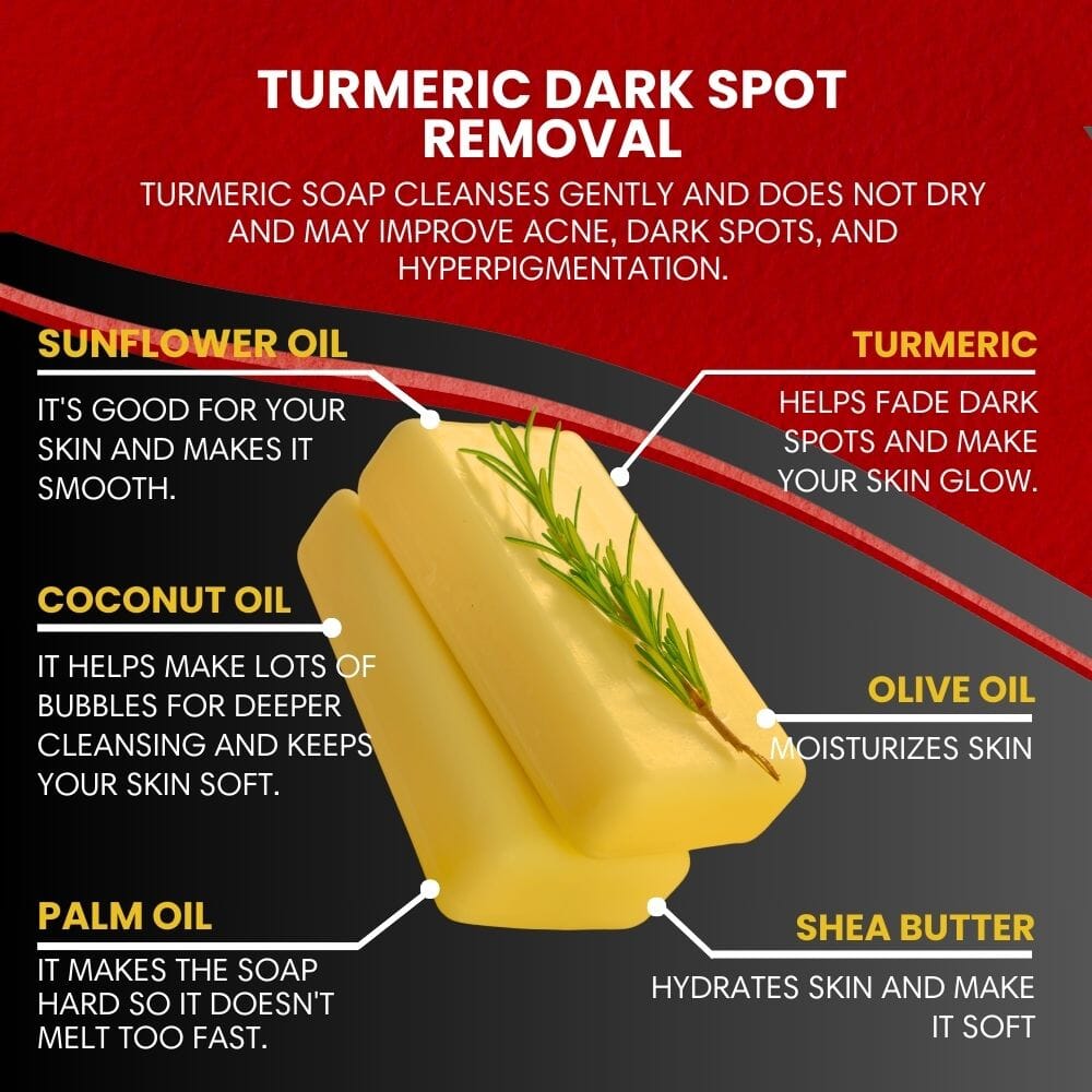 Turmeric Face Bar Dark Spot Removal