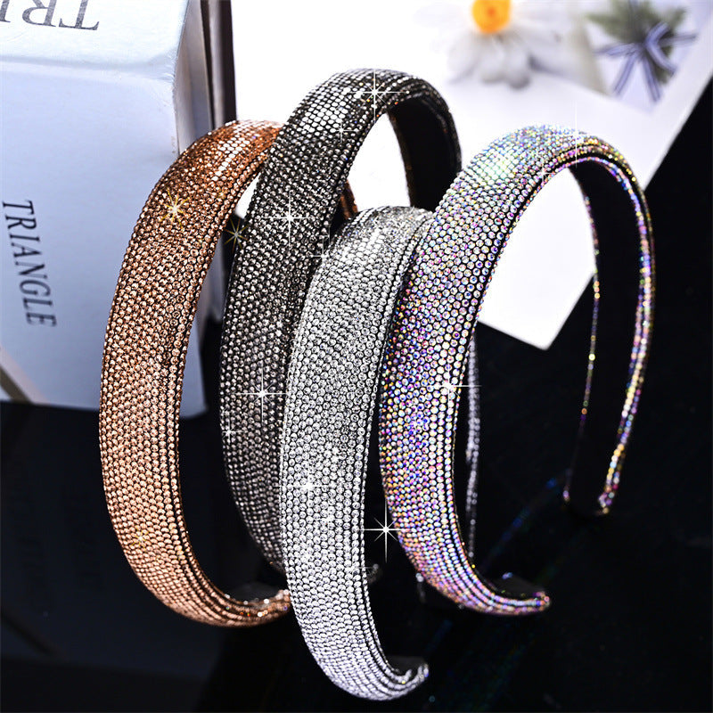 River GLAMBAND in Silver Leopard