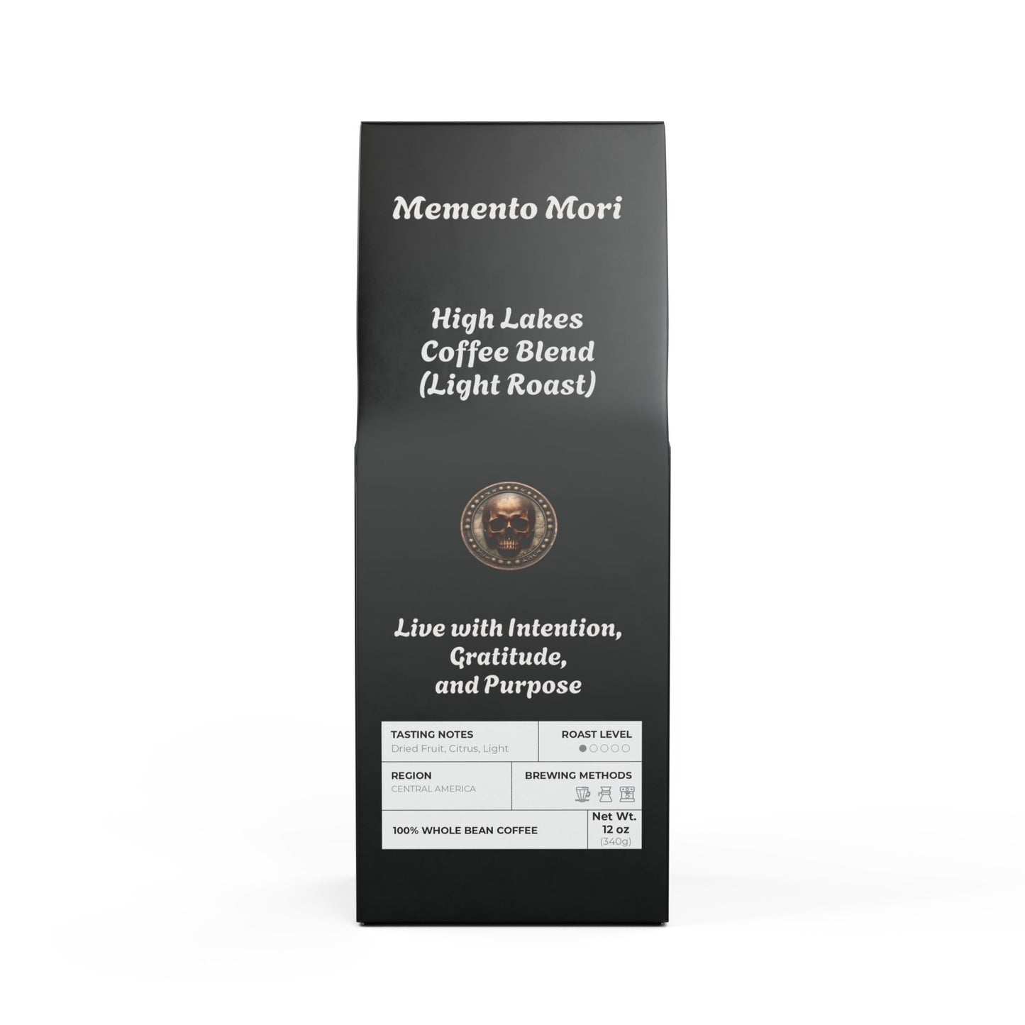 High Lakes Coffee Blend (Light Roast) - "Memento Mori" - Premium Coffee from Concordia Style Boutique - Just $27.05! Shop now at Concordia Style Boutique