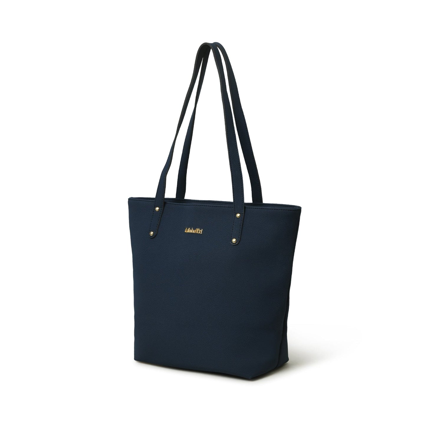 Era Vegan Leather Tote - Navy Blue - Concordia Style Boutique