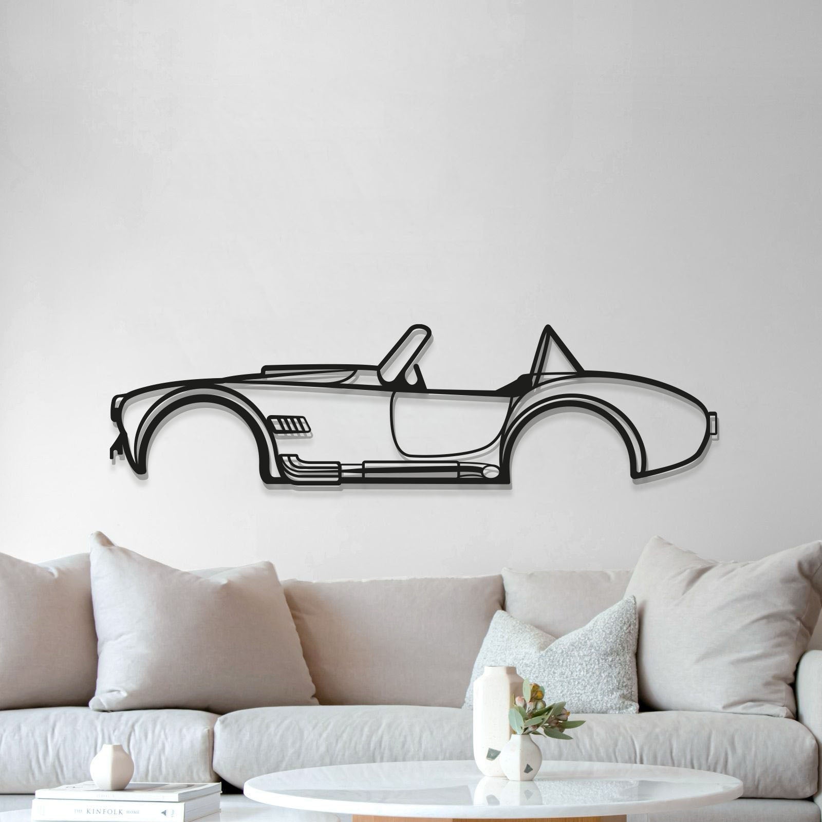 1965 Shelby Cobra Metal Car Wall Art - MT0075 - Concordia Style Boutique