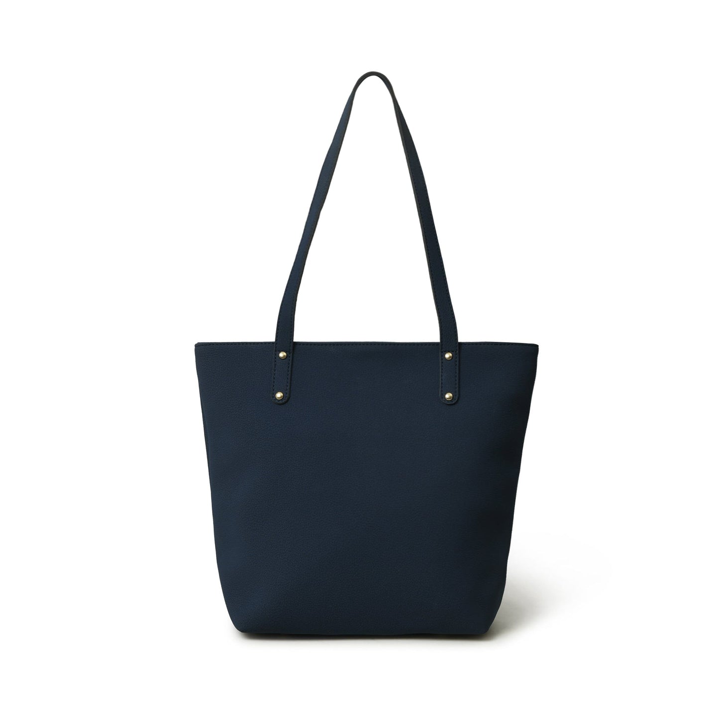 Era Vegan Leather Tote - Navy Blue - Concordia Style Boutique
