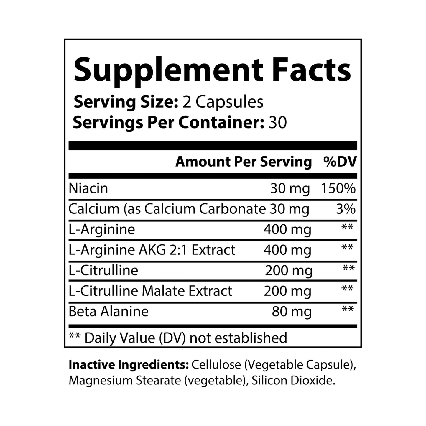 L-Arginine Supplement (60 Capsules) - "Memento Mori" - Premium Food Supplements from Concordia Style Boutique - Just $21.98! Shop now at Concordia Style Boutique