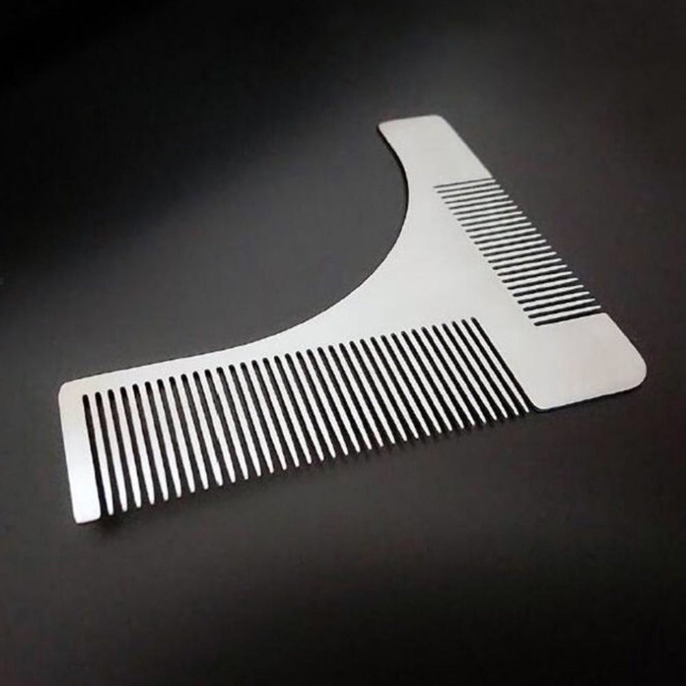 Beard Styling  Grooming Tool - Beard Brush - Stainless Steel - Premium beard comb from Concordia Style Boutique - Just $16.31! Shop now at Concordia Style Boutique