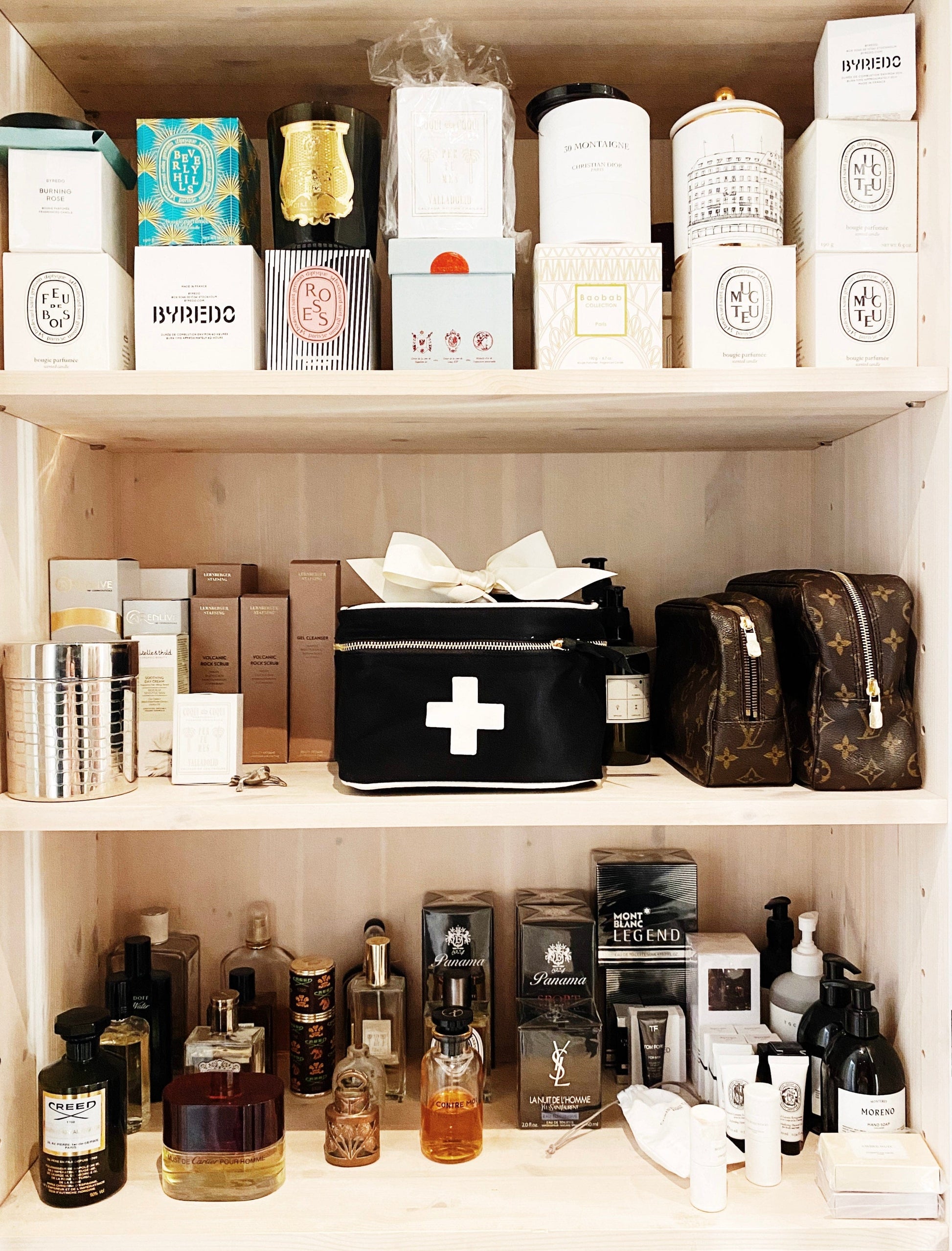 Meds and First Aid Storage Box, Black - Concordia Style Boutique