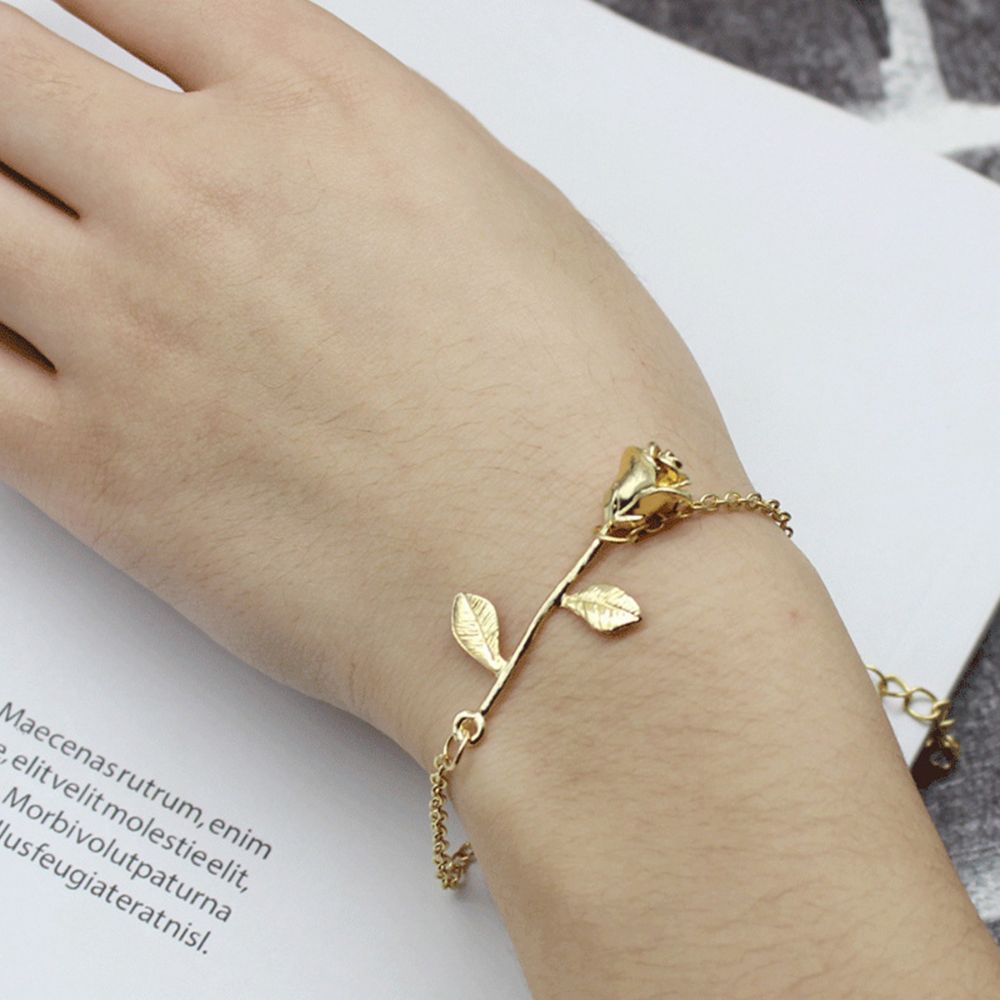 WHIMSICAL ROSE BRACELET (ADJUSTABLE) - Concordia Style Boutique