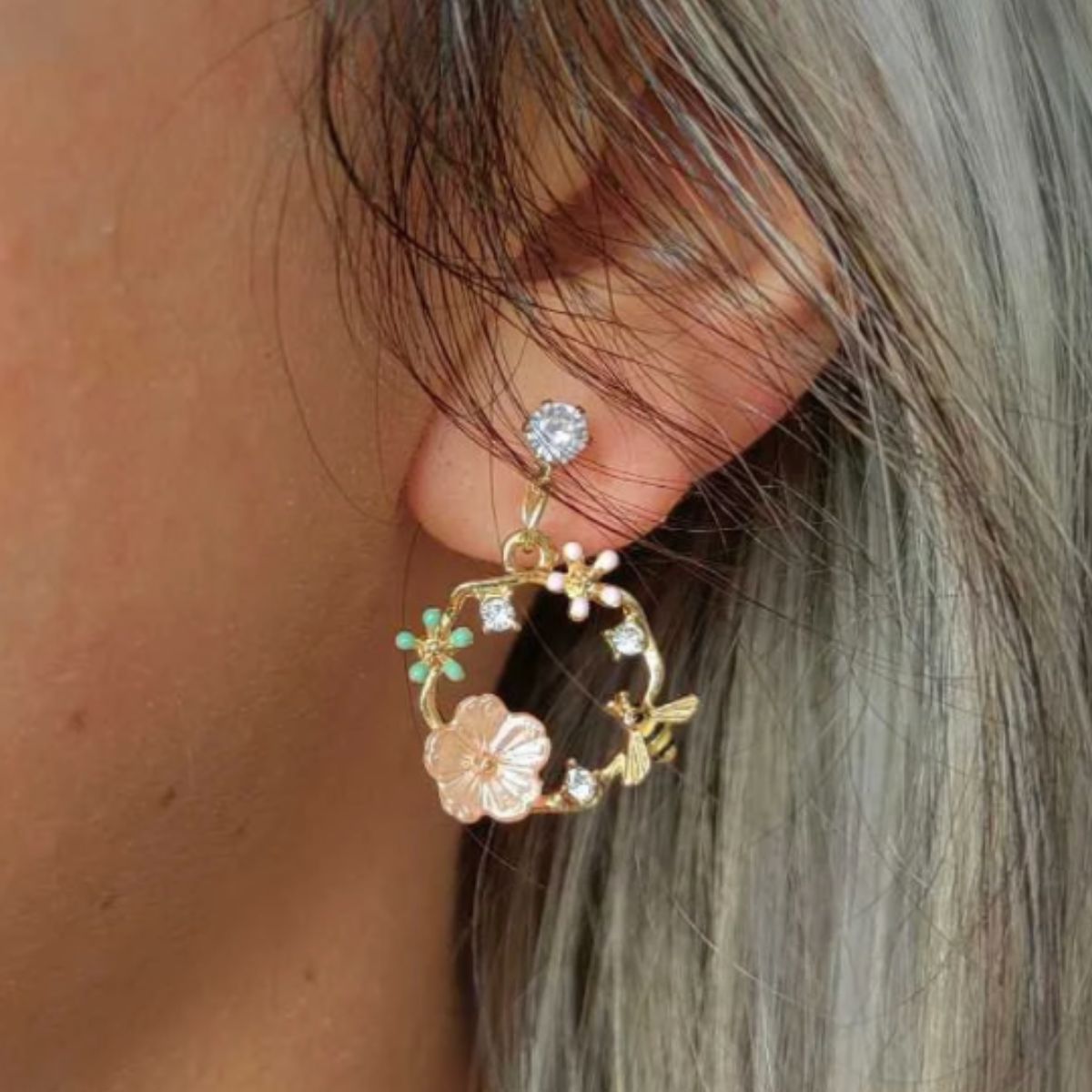 BLOOMING SPRING EARRINGS (PAIR) - Concordia Style Boutique