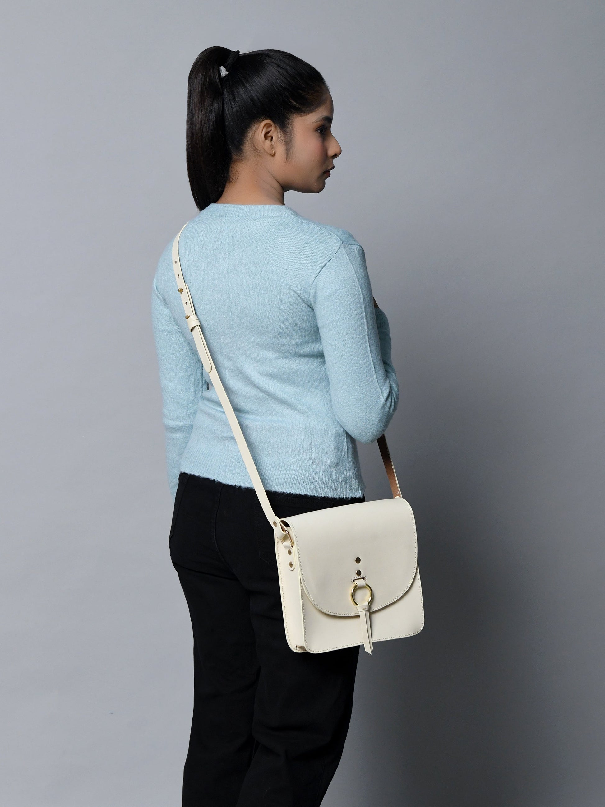 White Elegance Crossbody Sling Bag - Concordia Style Boutique