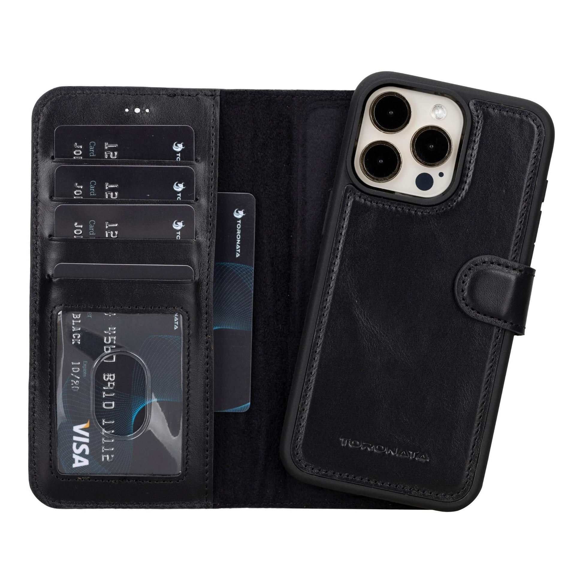 Casper iPhone 14 Series Detachable Leather Wallet Case - Concordia Style Boutique