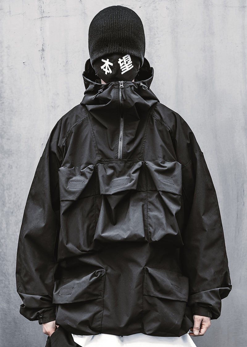 HiJ11 Multi Pockets Industrial Jacket - Concordia Style Boutique