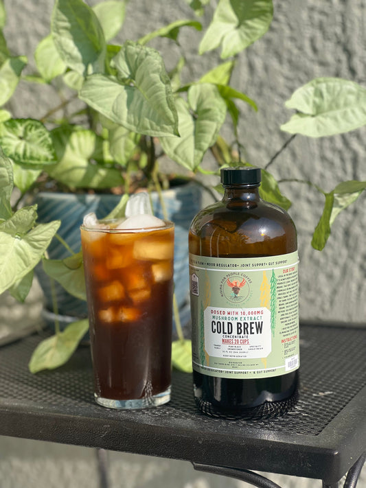 Happy Mushroom concentrated Cold Brew coffee - Concordia Style Boutique