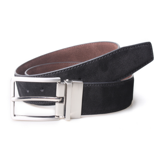 Miles Reversible Suede Leather 3.5 CM Belt - Concordia Style Boutique