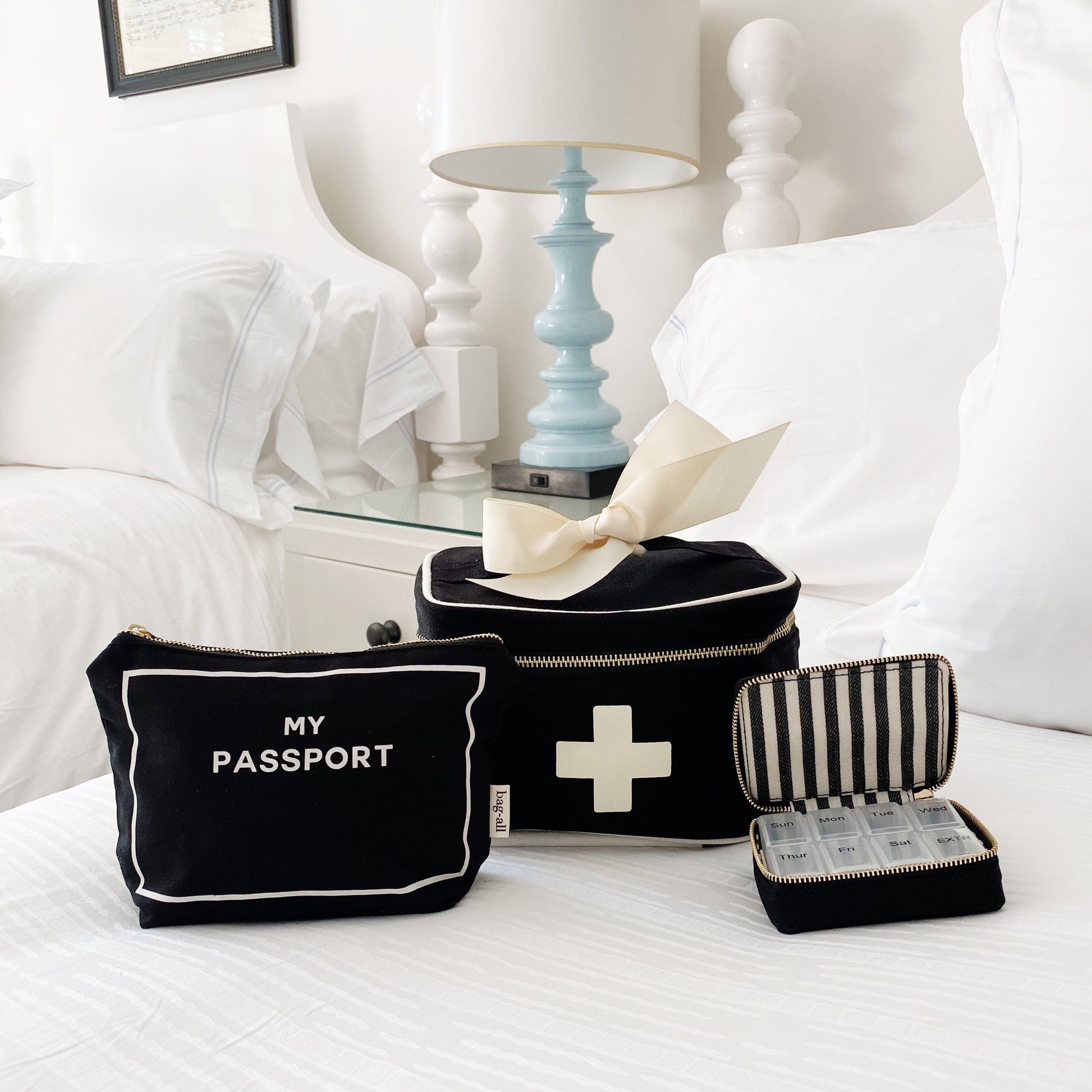First Aid Travel Gift Set Deal 3-Pack, Black - Concordia Style Boutique