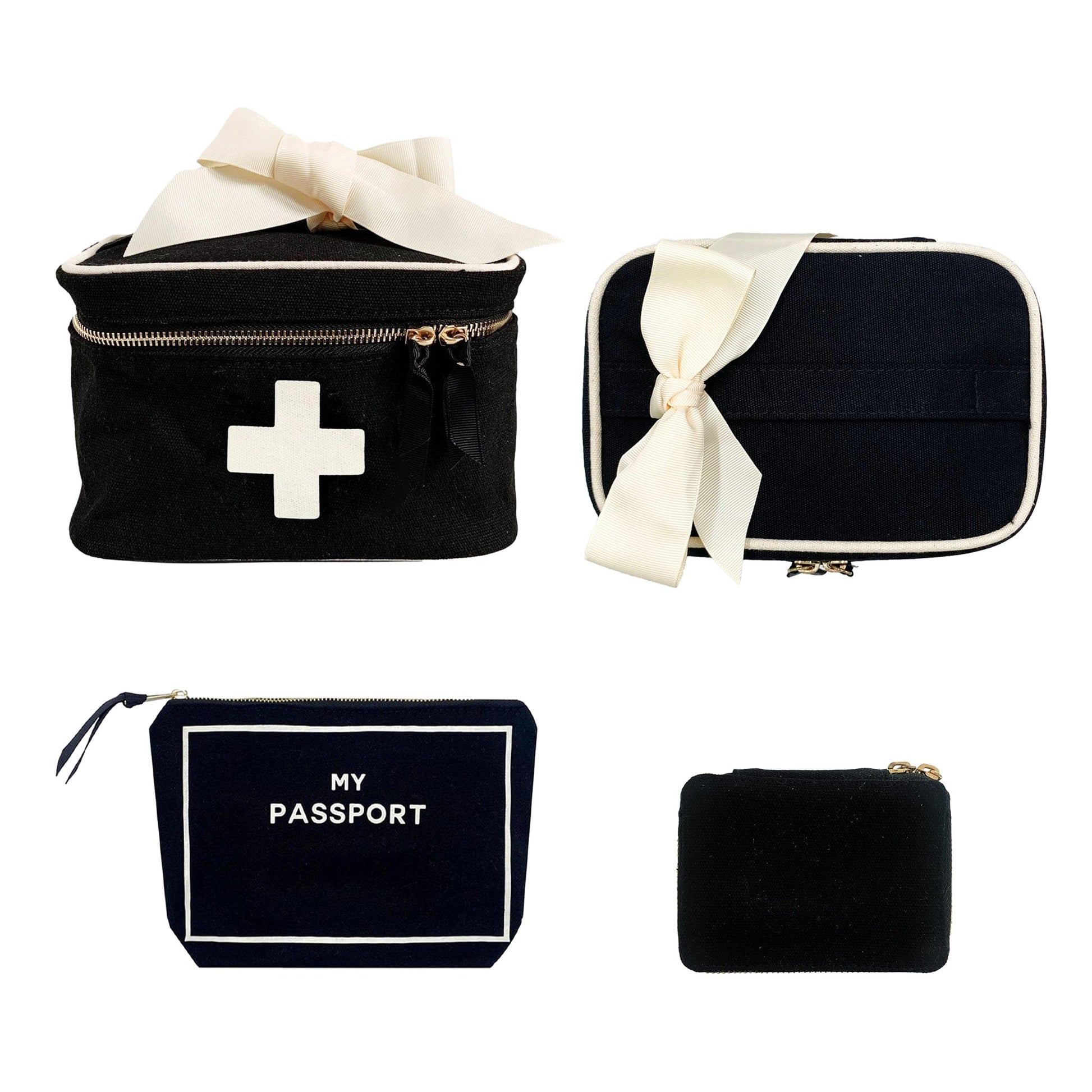 First Aid Travel Gift Set Deal 3-Pack, Black - Concordia Style Boutique