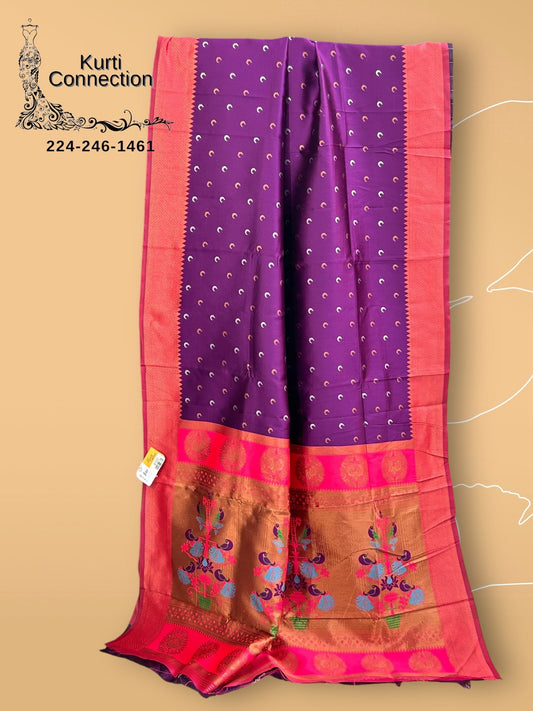 Art Silk Paithani Saree