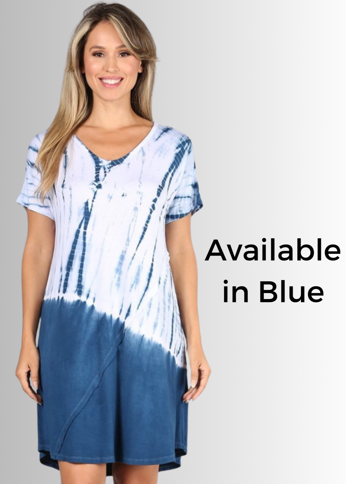 Casually Cool Tie Dye Dress in Grey - Concordia Style Boutique