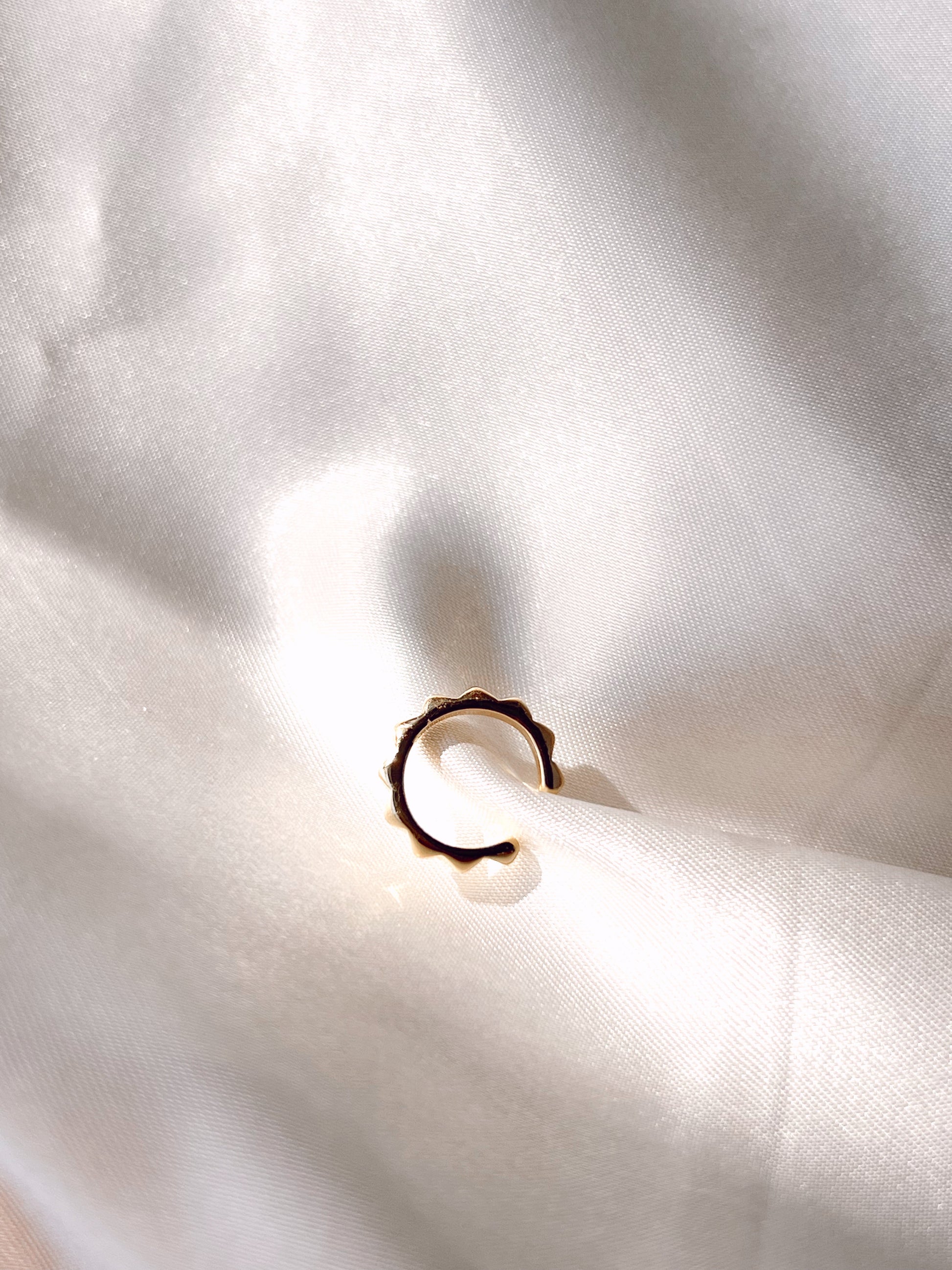 Edge Gold Cuff - Concordia Style Boutique