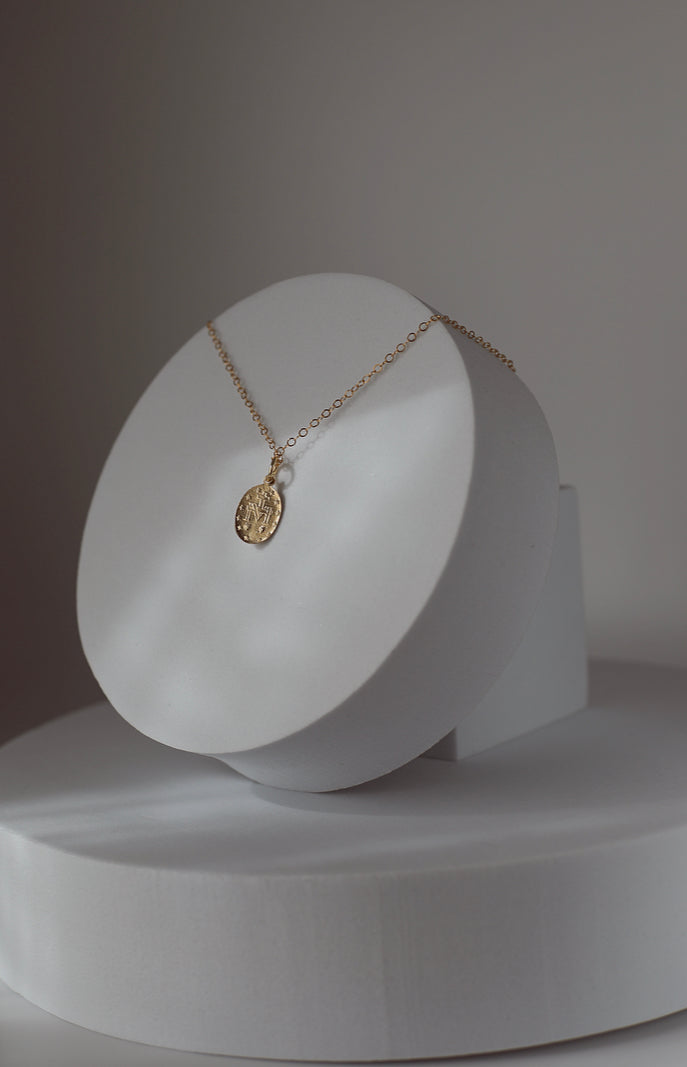 Dainty Miraculous Medal Necklace