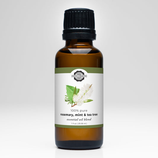 Rosemary, Mint & Tea Tree Essential Oil Blend - Concordia Style Boutique