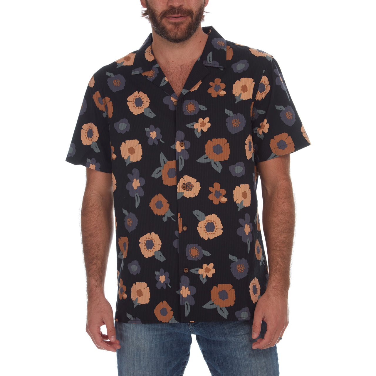 Kai Printed Seer Sucker Shirt - Concordia Style Boutique