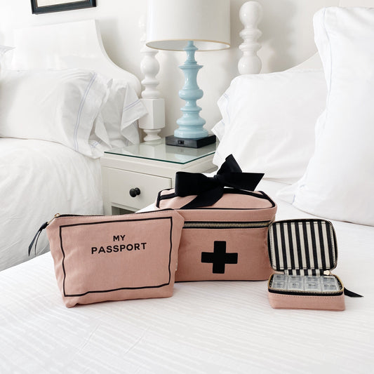 First Aid Travel Gift Set Deal 3-Pack, Pink/Blush - Concordia Style Boutique