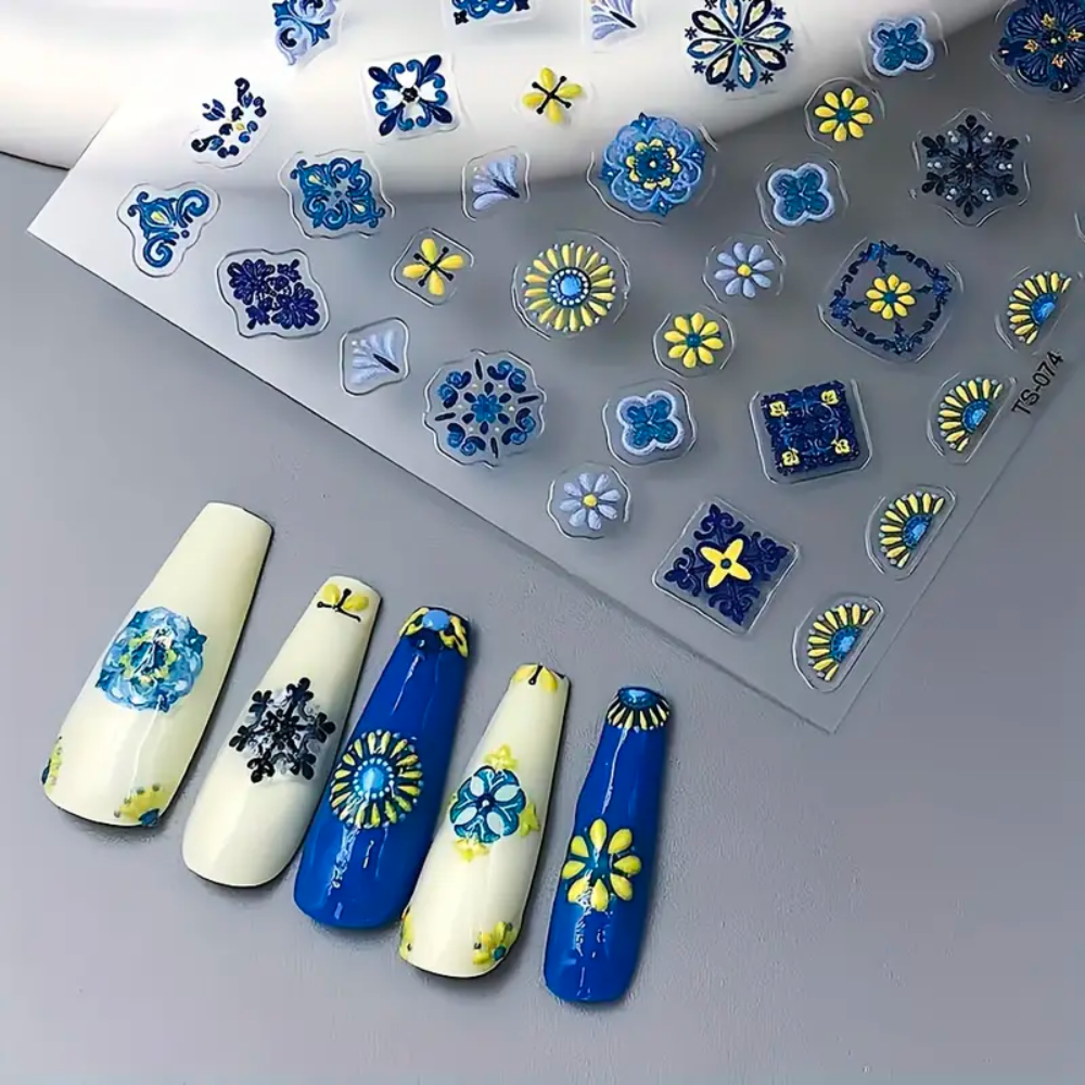 HOLOGRAPHIC NAIL ART STICKERS - Concordia Style Boutique