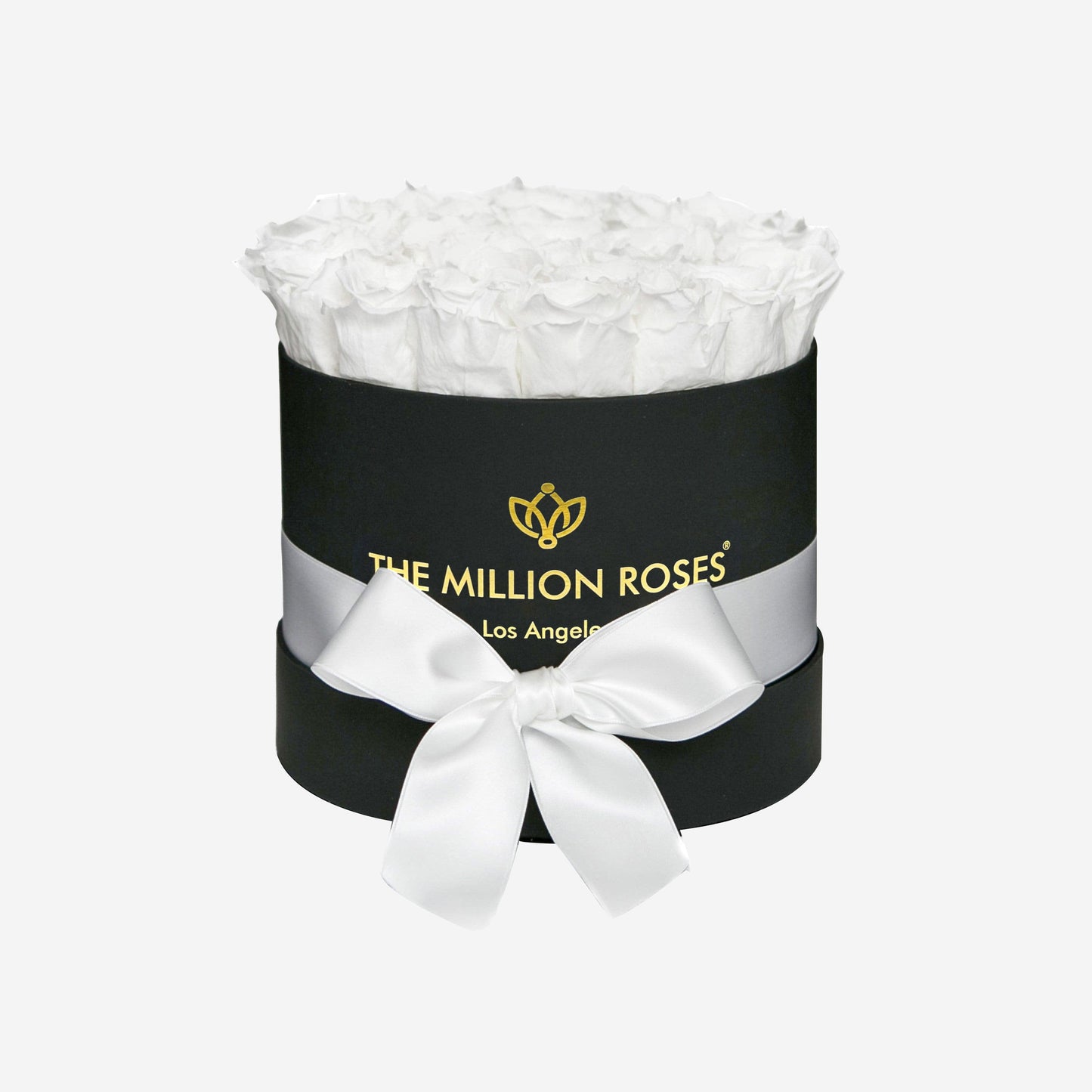 Classic Black Box | White Roses