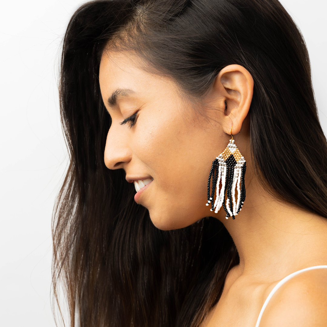 Karla Seed Bead Earrings - Concordia Style Boutique