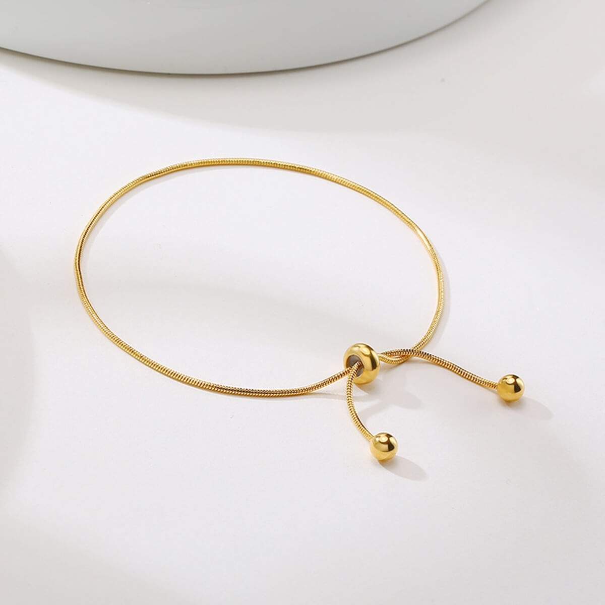 DRAWSTRING BRACELET (ADJUSTABLE) - Concordia Style Boutique