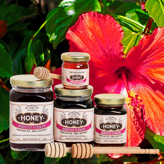 Hibiscus Infused Honey - Concordia Style Boutique
