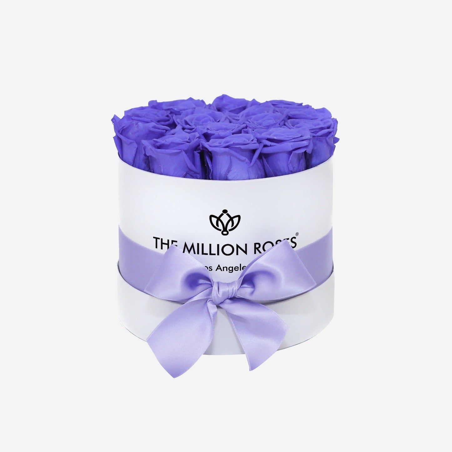 Classic White Box | Violet Roses