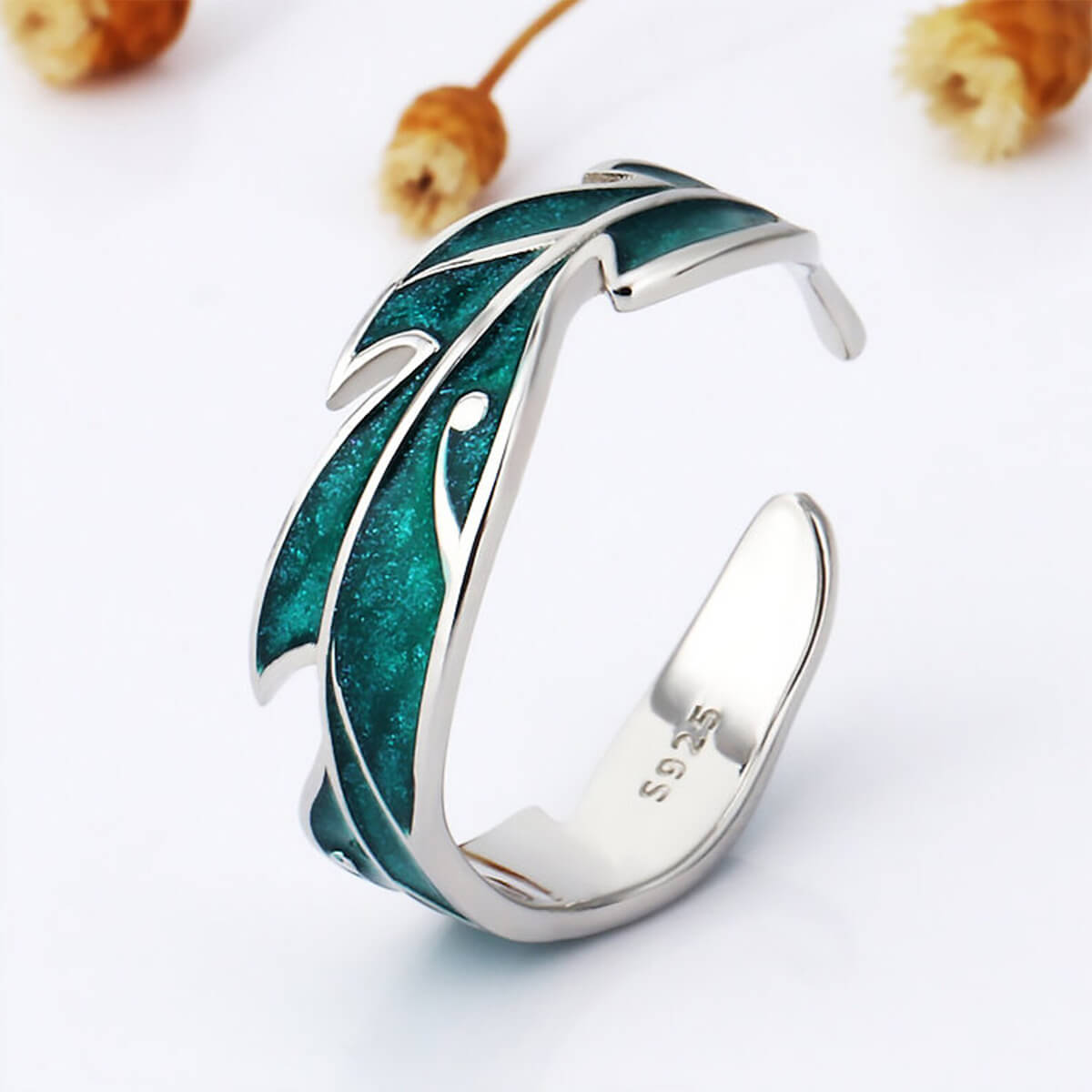 PLANTAIN LEAF RING (ADJUSTABLE) - Concordia Style Boutique