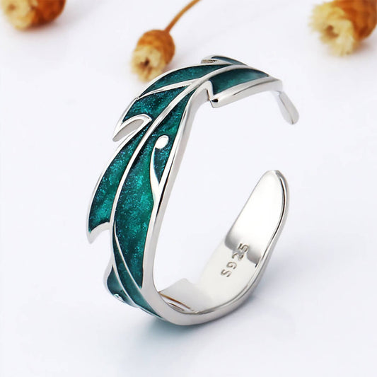 PLANTAIN LEAF RING (ADJUSTABLE) - Concordia Style Boutique