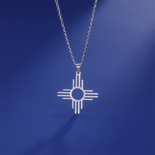 SILVER CROSS NECKLACE - Concordia Style Boutique