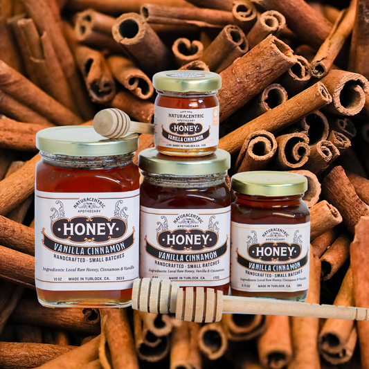 Vanilla Cinnamon Infused Honey - Concordia Style Boutique
