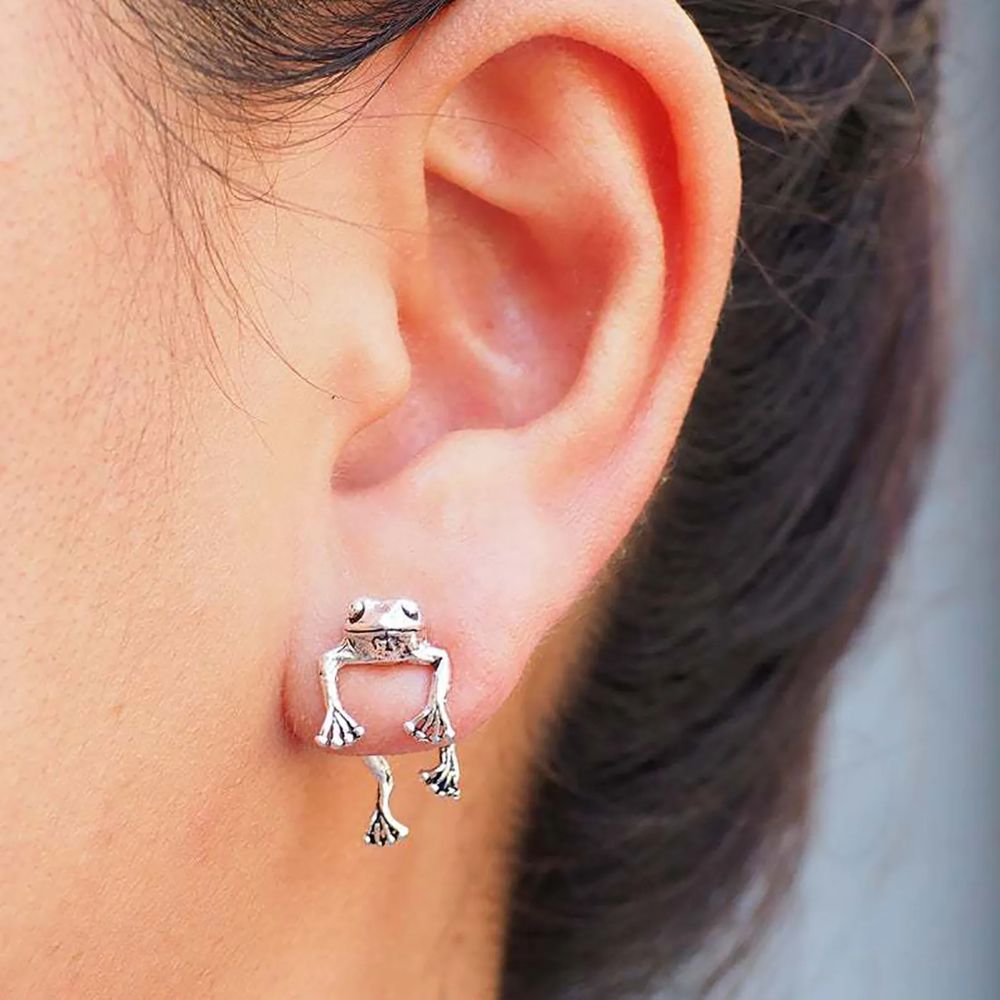 FROG EARRINGS (PAIR) - Concordia Style Boutique