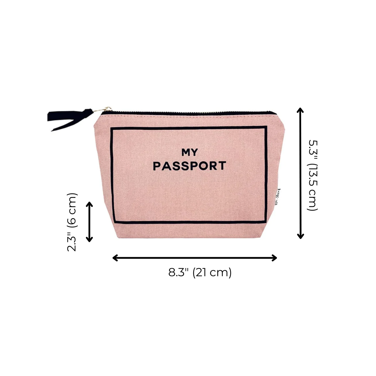 Passport Pouch, Pink/Blush - Concordia Style Boutique