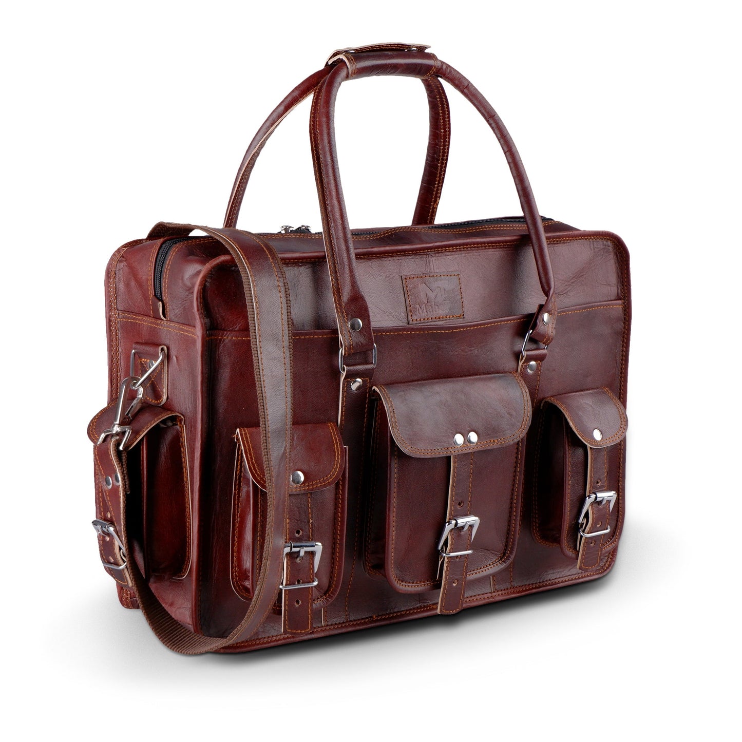 Morgan Leather Briefcase - Concordia Style Boutique