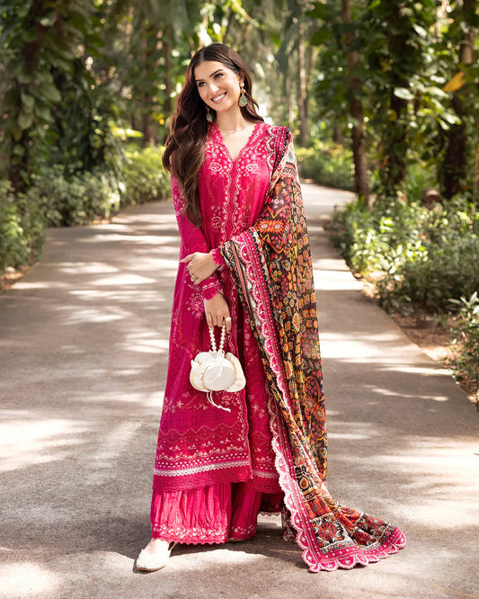 Faiza Saqlain - Varda Three Piece Embroided Lawn