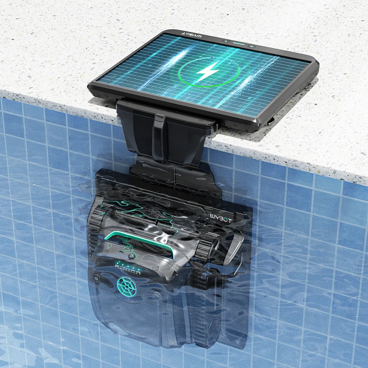WYBOT S2 Solar Vision Robotic Pool Cleaner