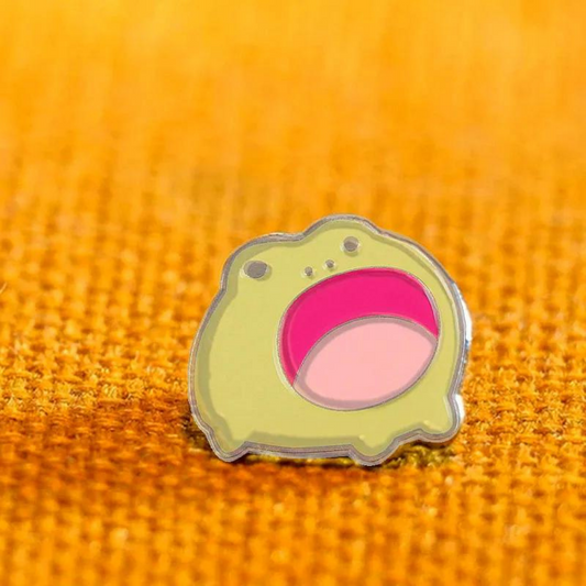 SCREAMING FROG PIN - Concordia Style Boutique