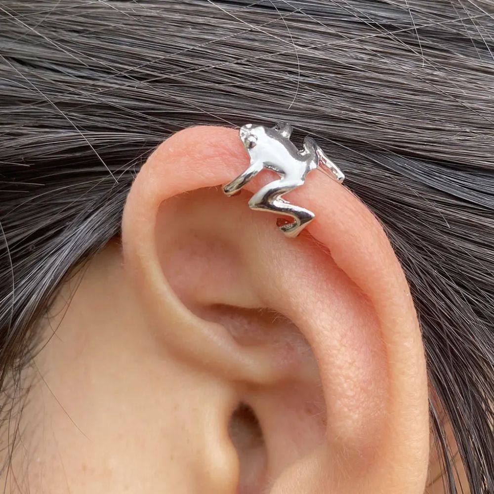 TINY FROG EAR CUFF - Concordia Style Boutique