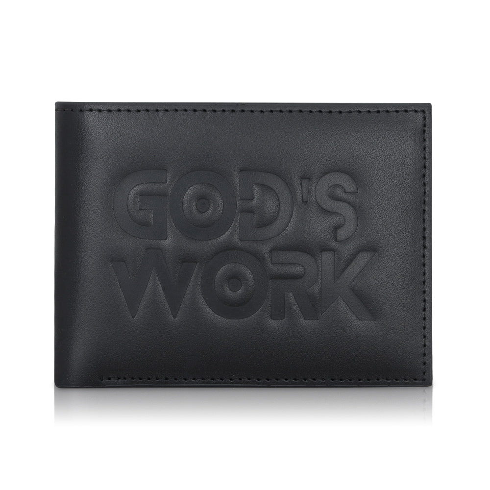 God's Work Genuine Leather Wallet- Signature Series - Concordia Style Boutique