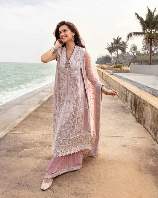 Faiza Saqlain - Amaryllis Three Piece Embroided Lawn