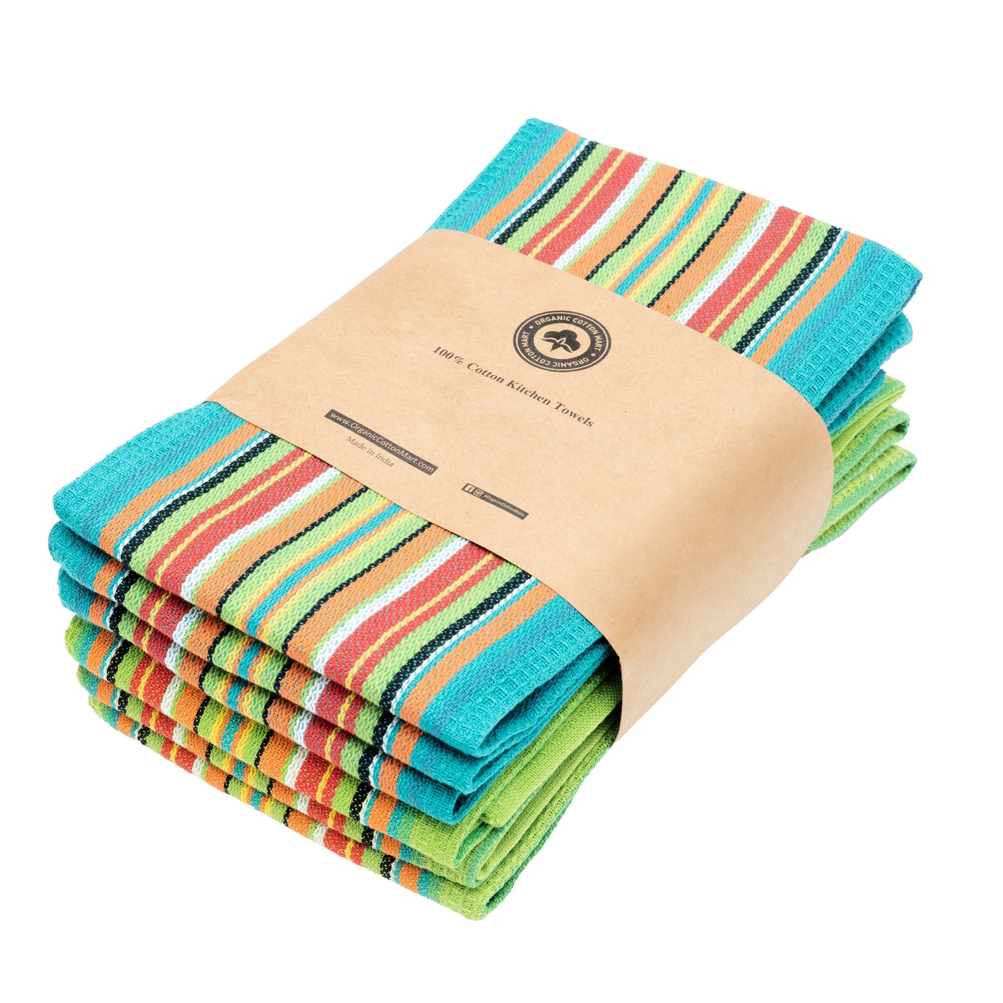 Salsa Stripe Kitchen Towels - Concordia Style Boutique