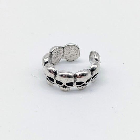 GOTHIC SKULL EAR CUFF - Concordia Style Boutique