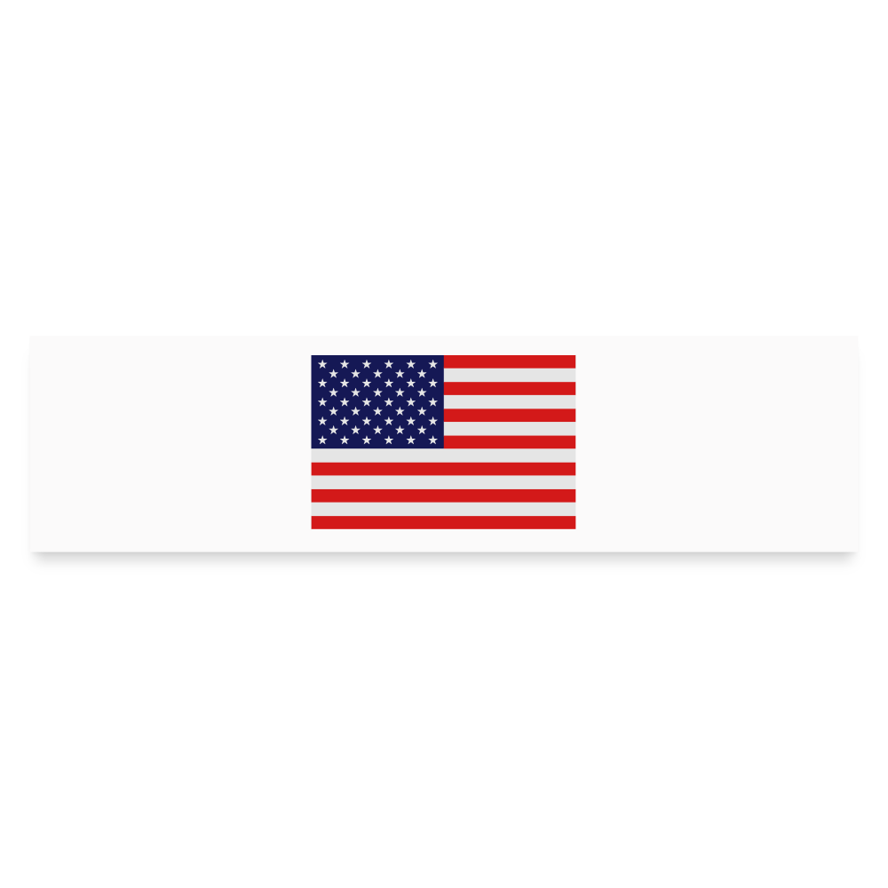 Bumper Sticker - USA - Premium Bumper Sticker from Concordia Style Boutique - Just $7.69! Shop now at Concordia Style Boutique